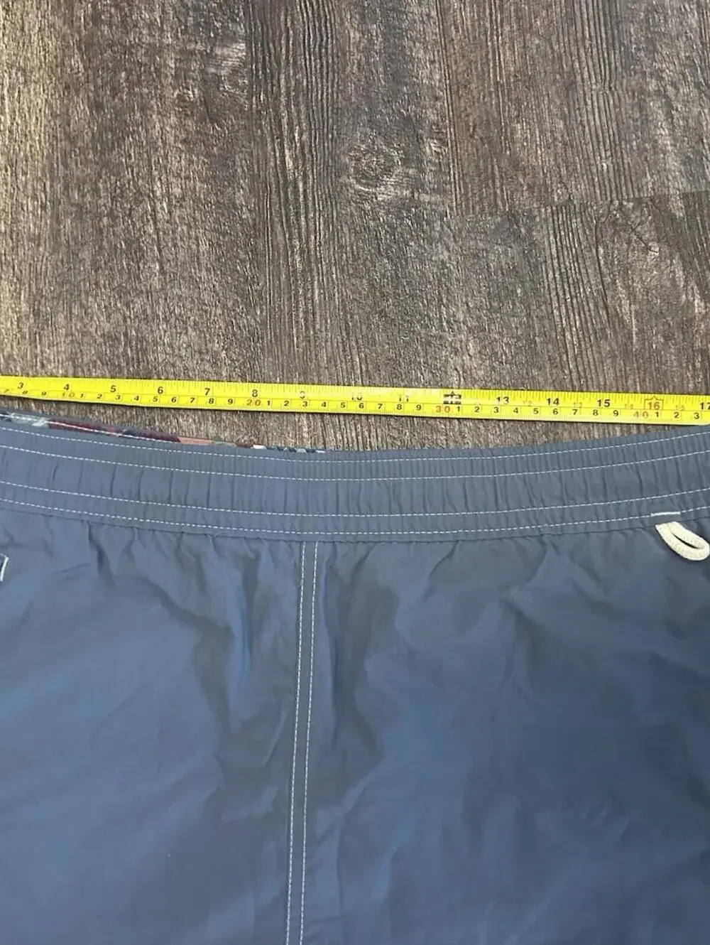 Polo Ralph Lauren Swim Trunks L Light Blue Preppy Summer Shorts Flawed